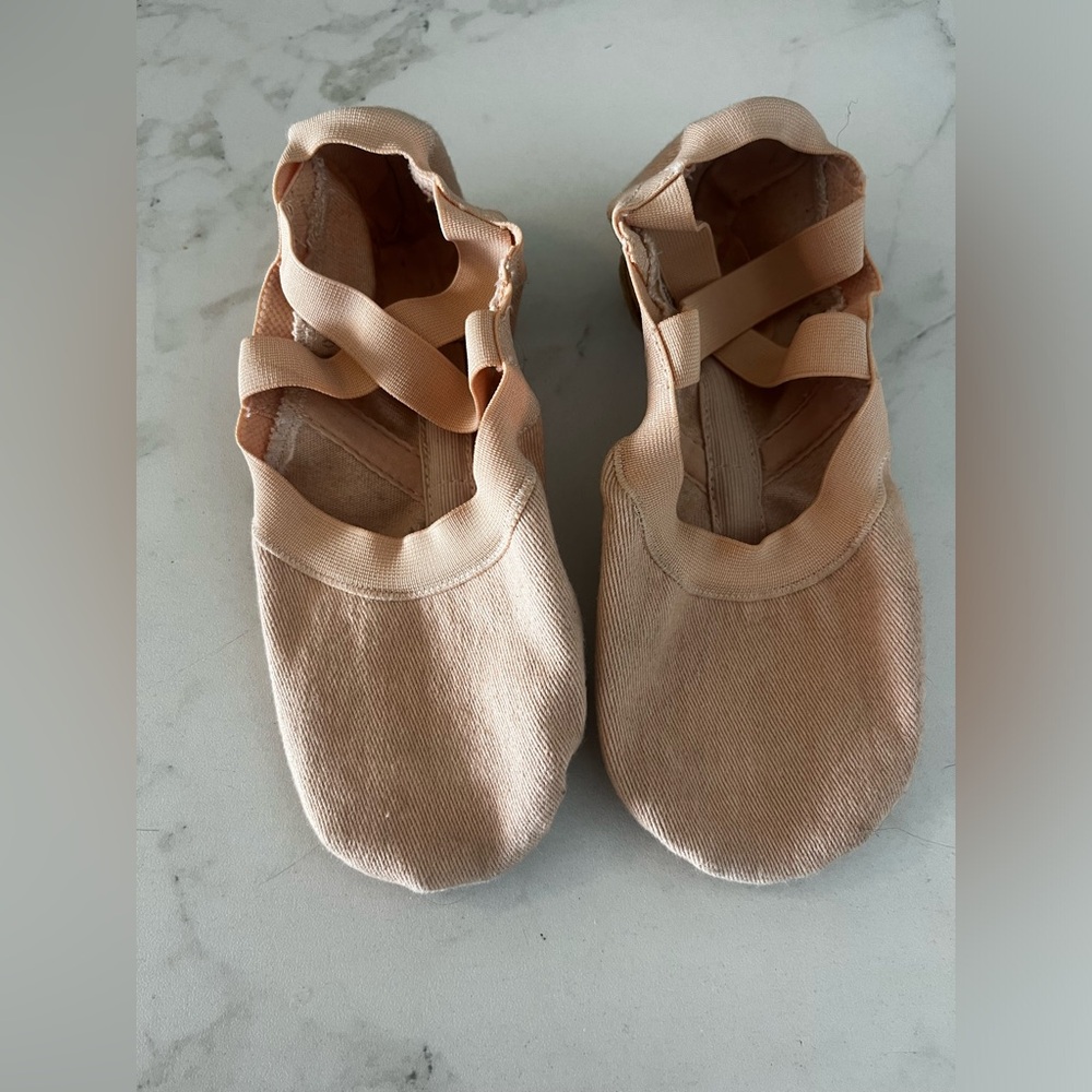 Bloch pro elastic canvas ballet shoes
